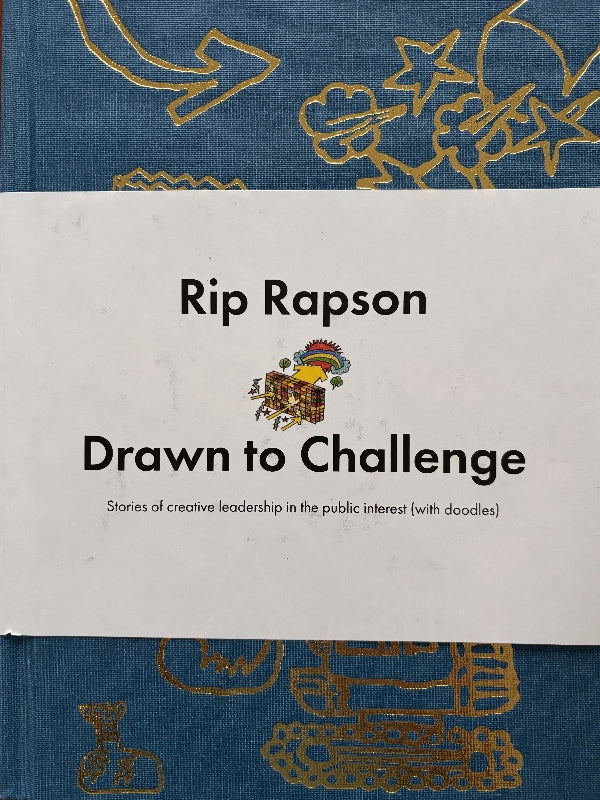 Drawn to Challenge: Stories of creative leadership in the public interest (with doodles) Book