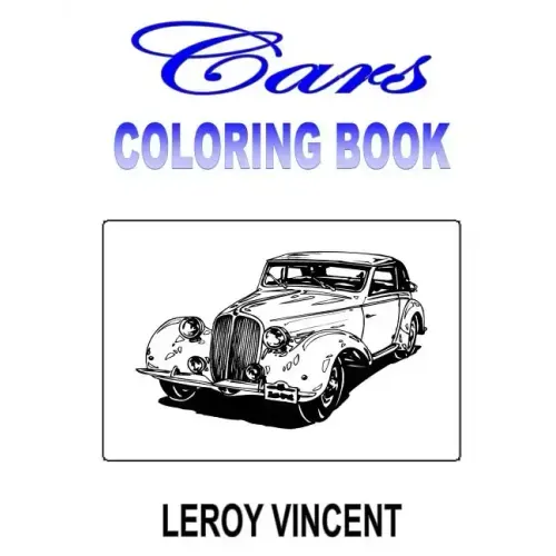 Cars Coloring Book