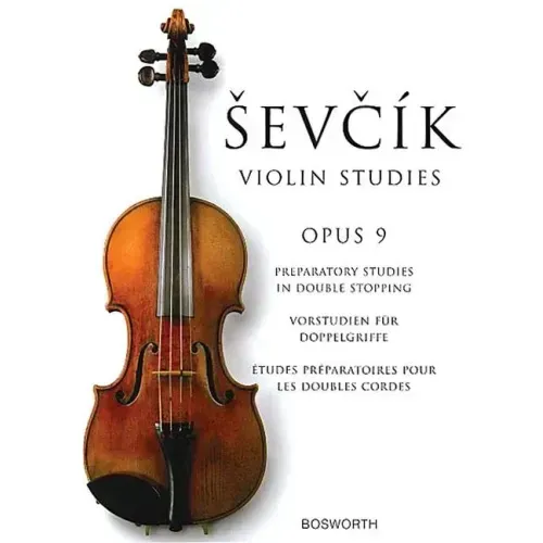 Sevcik Violin Studies - Opus 9: Preparatory Studies in Double-Stopping