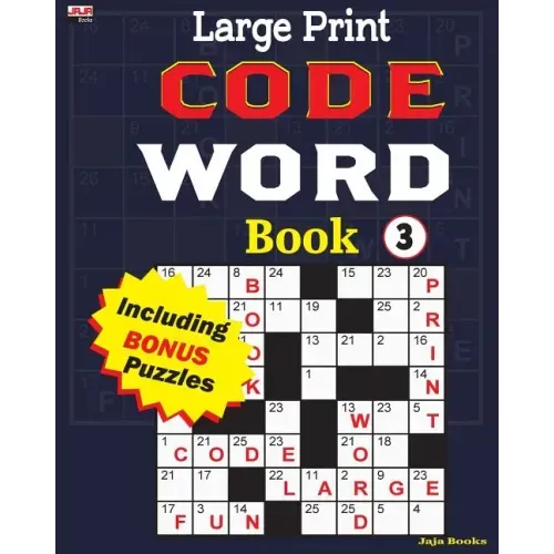 Large Print CODE WORD Book 3
