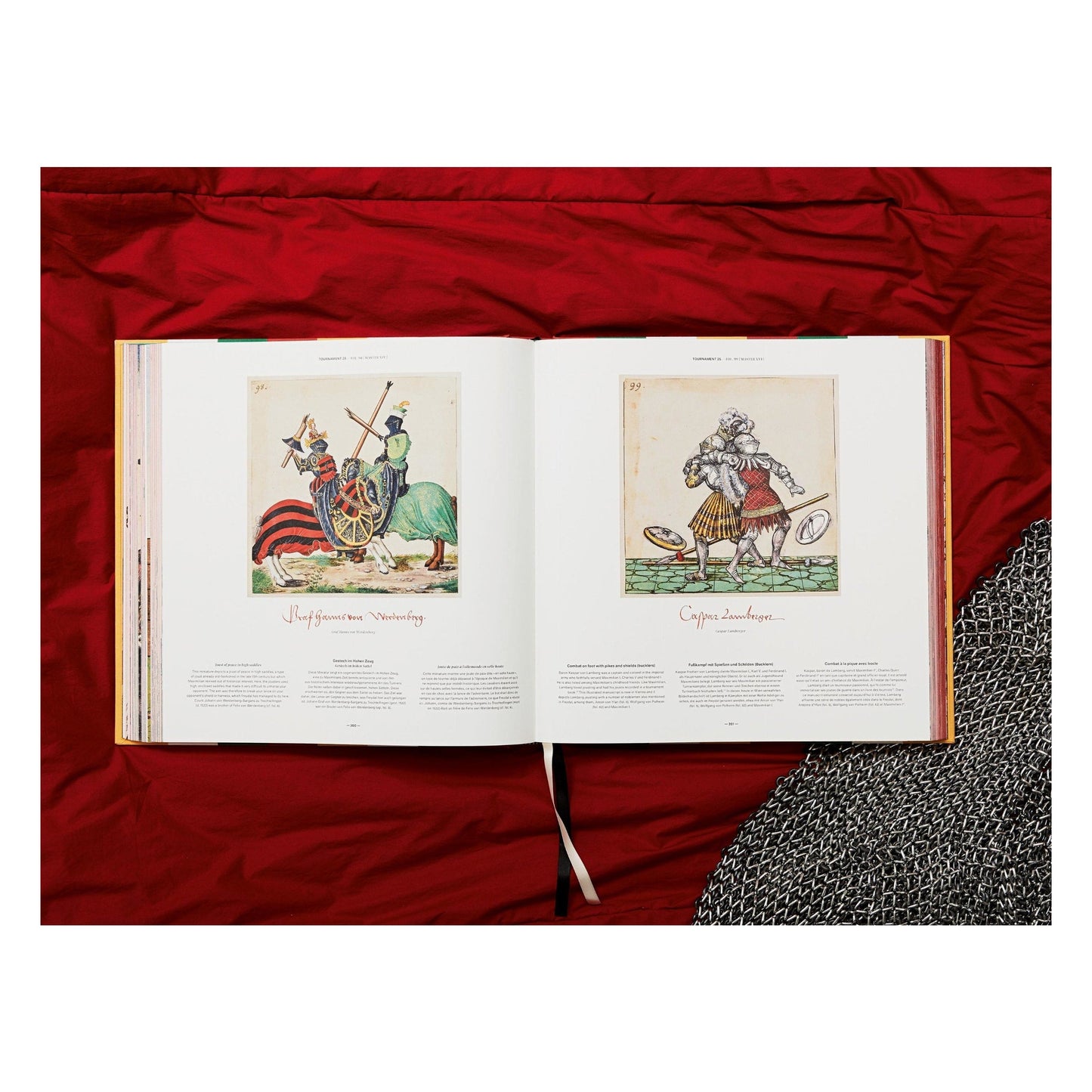 Freydal. Medieval Games. The Book of Tournaments of Emperor Maximilian I (German, French, English) Book