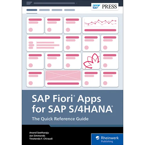 SAP Fiori Apps for SAP S/4hana: The Quick Reference Guide