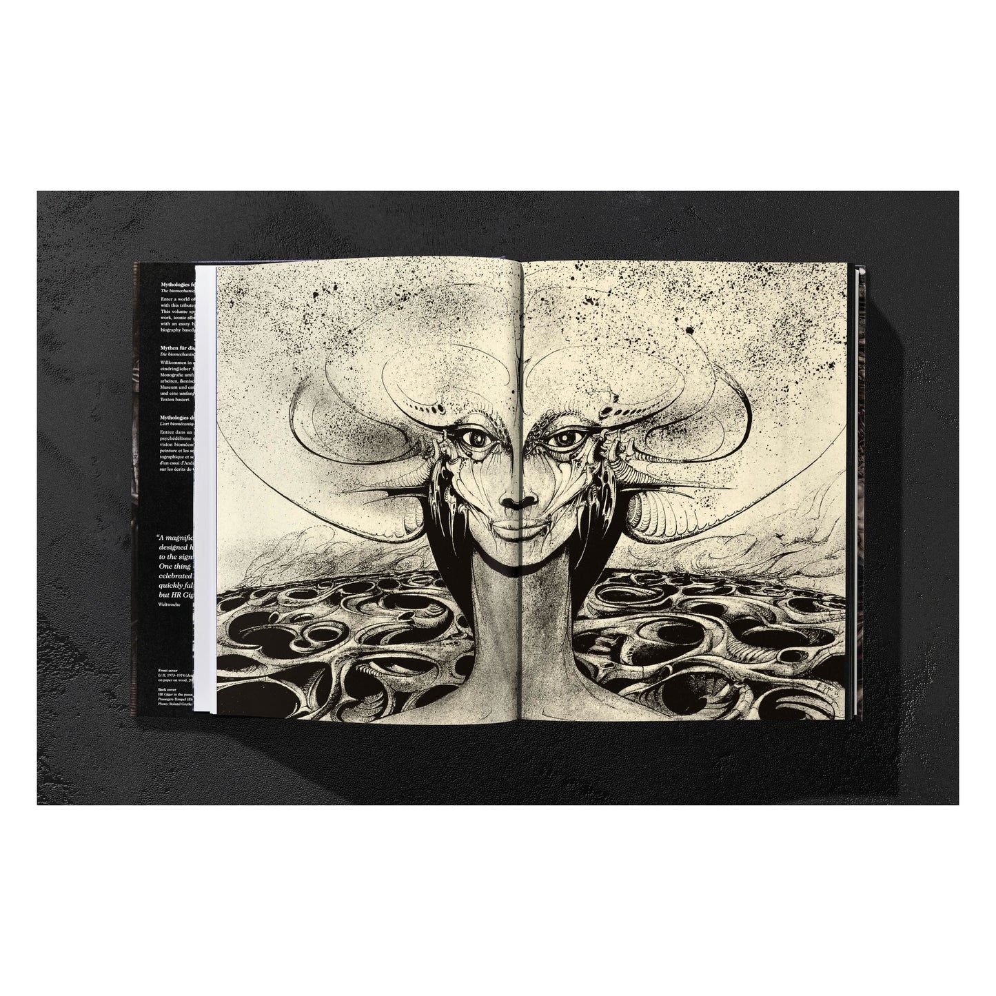 HR Giger (German, French, English) Book