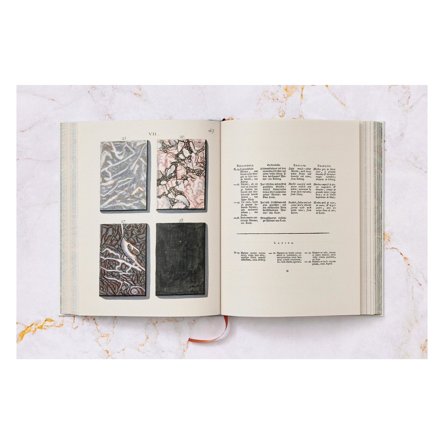 Jan Christiaan Sepp. The Book of Marble (German, French, English) (FFE) Book