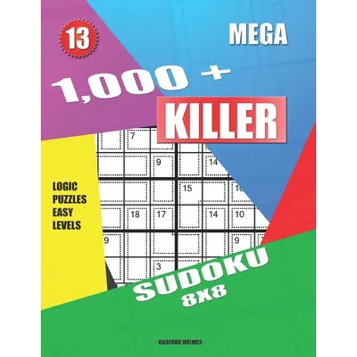 1,000 + Mega sudoku killer 8x8: Logic puzzles easy levels