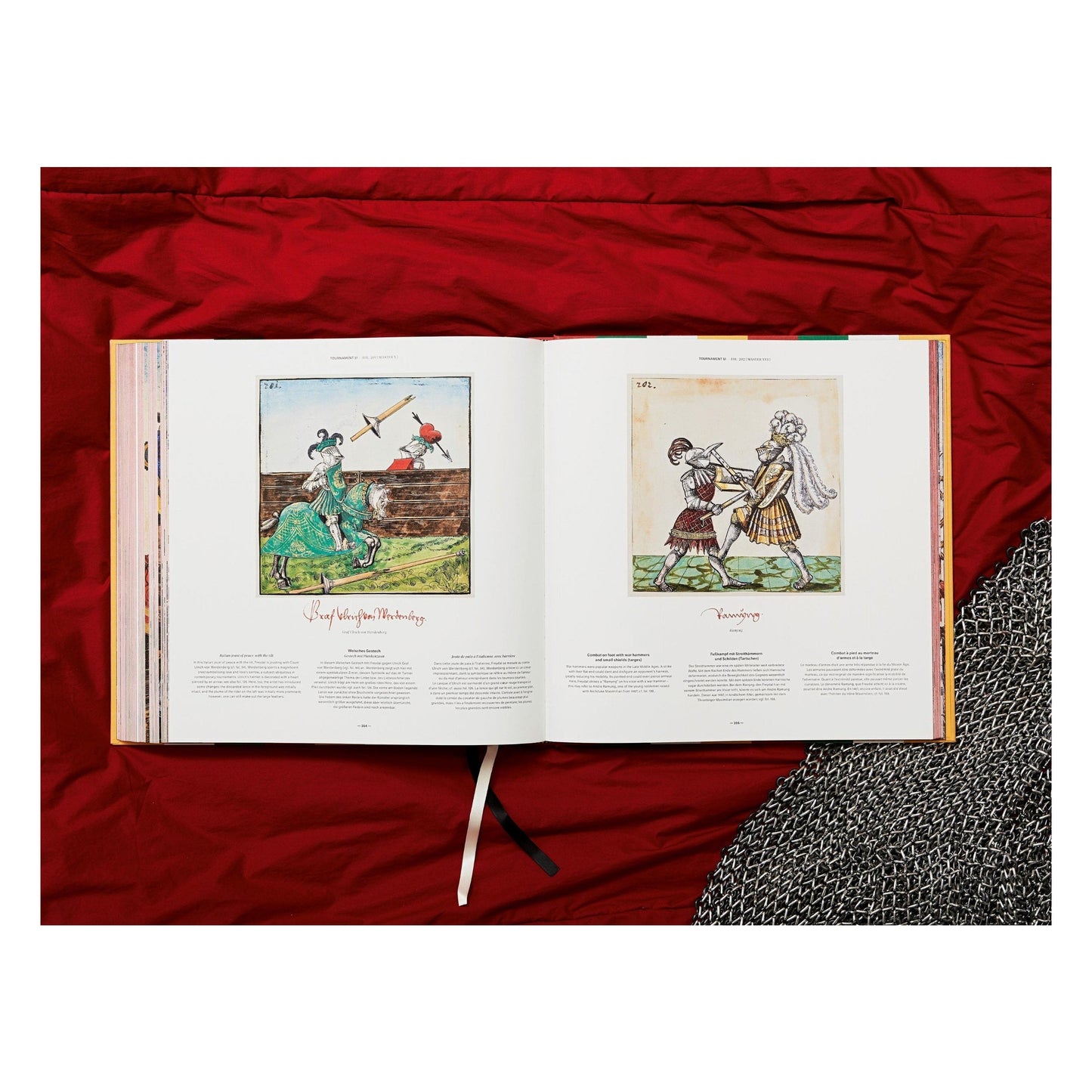 Freydal. Medieval Games. The Book of Tournaments of Emperor Maximilian I (German, French, English) Book