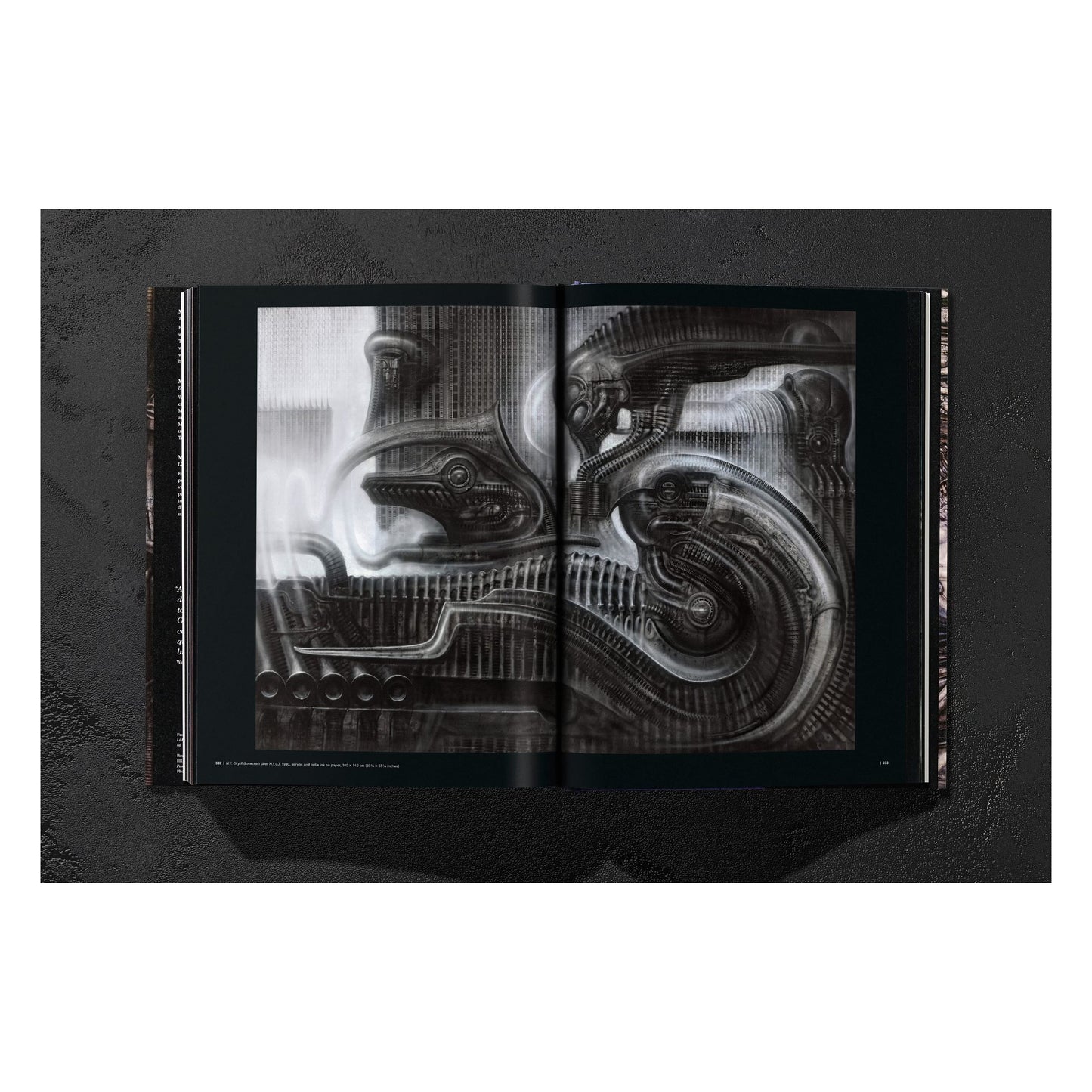 HR Giger (German, French, English) Book