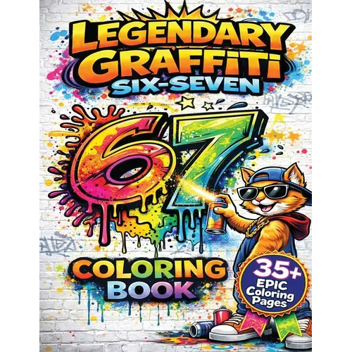 Legendary Graffiti 67 Coloring Book