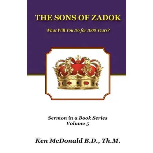 The Sons of Zadok: What Will You Do For 1000 Years?