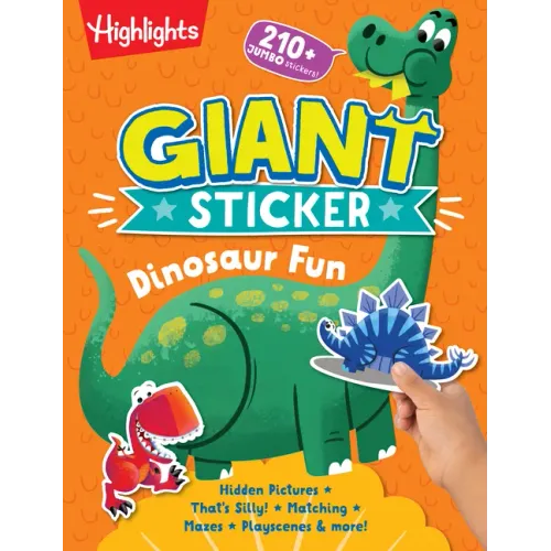 Giant Sticker Dinosaur Fun