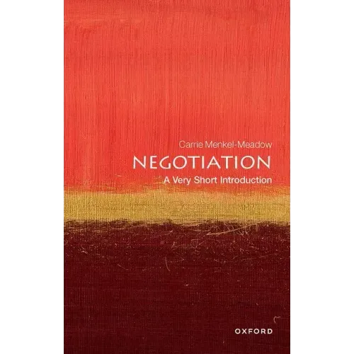 Negotiation: A Very Short Introduction
