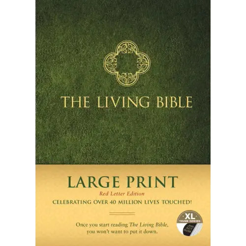 The Living Bible Large Print Red Letter Edition