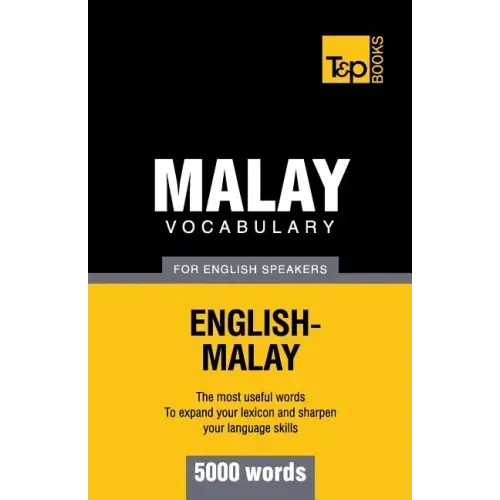 Malay vocabulary for English speakers - 5000 words