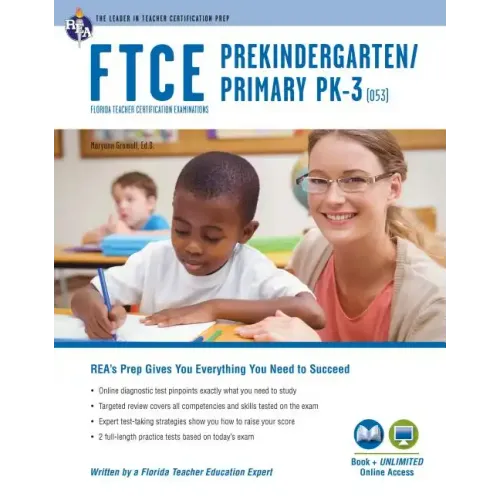 FTCE Prekindergarten/Primary Pk-3 (053) Book + Online