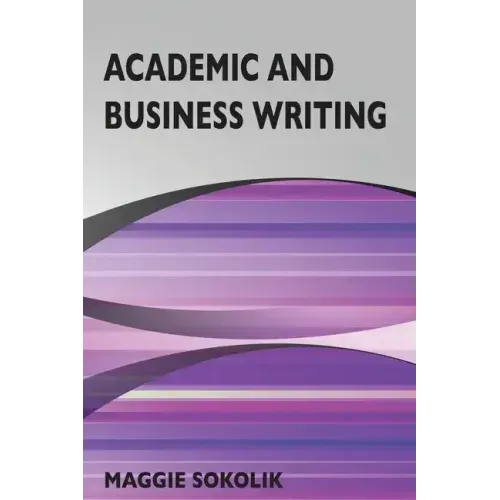 Academic and Business Writing