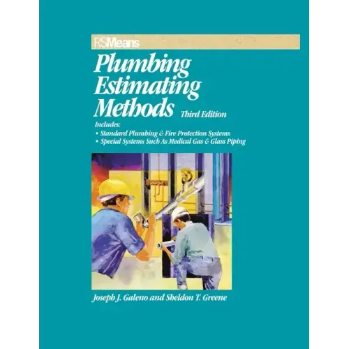 Rsmeans Plumbing Estimating Methods