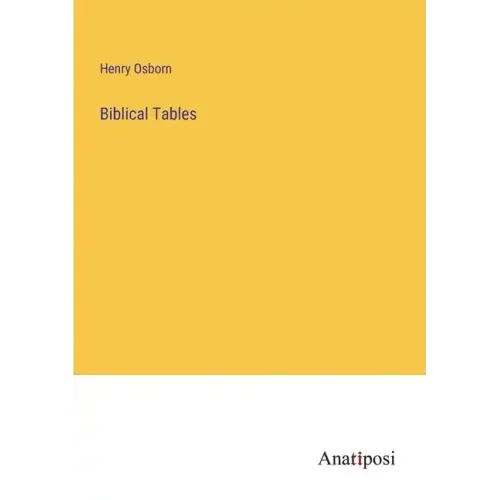Biblical Tables