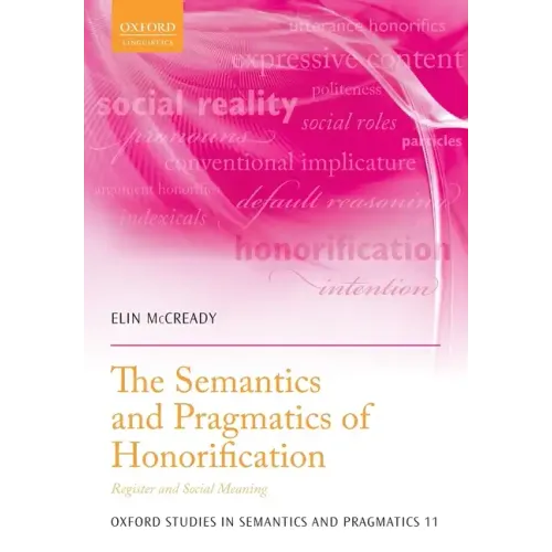 Semantics and Pragmatics of Honorification: Register and Social Meaning