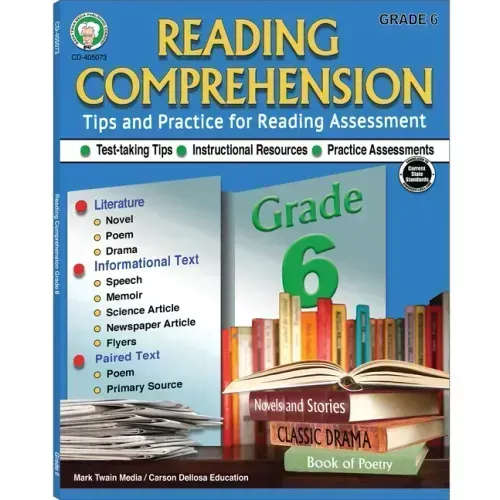 Reading Comprehension, Grade 6