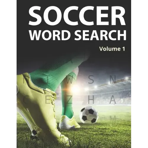 Soccer Word Search (Volume 1): Large Print Puzzle Book for Football Fans and Players