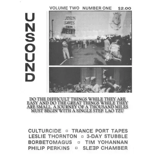 Unsound, Volume 2, #1