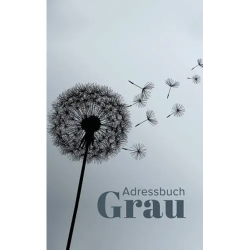 Adressbuch Grau