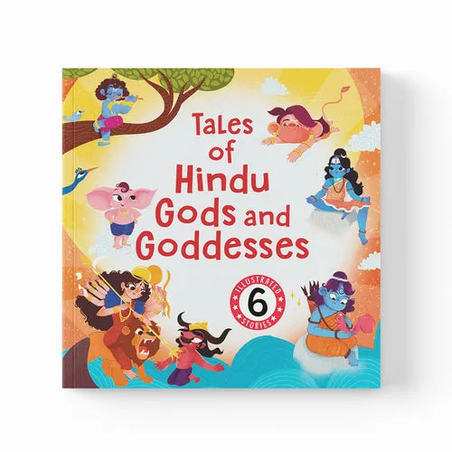 Tales of Hindu Gods and Goddesses Omnibus: Six Beautifully Illustrated Board Books Including Stories of Ganesha, Hanuman, Krishna, Shiva, Durga and Ra