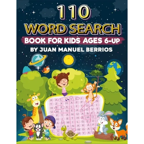 110 word search: word for kids age 6-UP