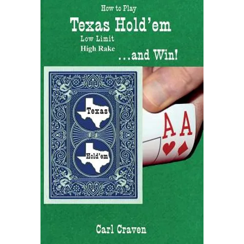 How to Play Texas Hold'Em Low Limit High Rake . . . and Win!