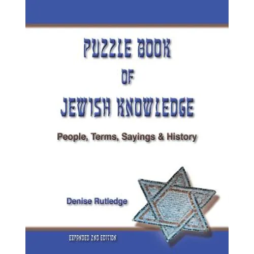 Puzzle Book of Jewish Knowledge: People, Terms, Sayings & History