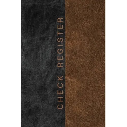 Check Register: A5 Balancing Checkbook Ledger for Personal or Business Banking and Checking Acount Transactions