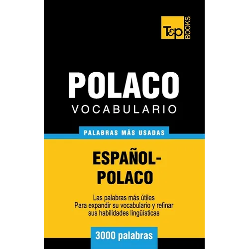 Vocabulario español-polaco - 3000 palabras más usadas