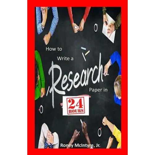 How to Write a Research Paper in 24 Hours