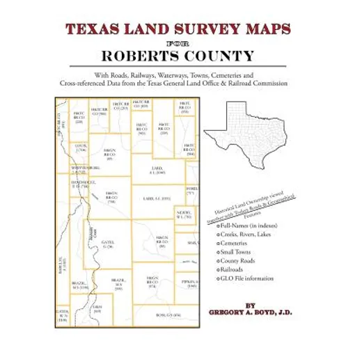 Texas Land Survey Maps for Roberts County