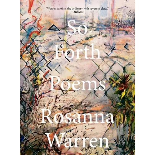 So Forth: Poems