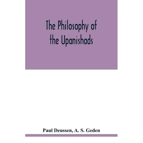 The philosophy of the Upanishads