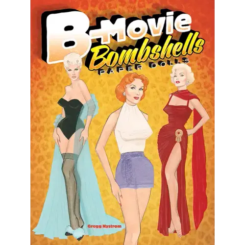 B-Movie Bombshells Paper Dolls