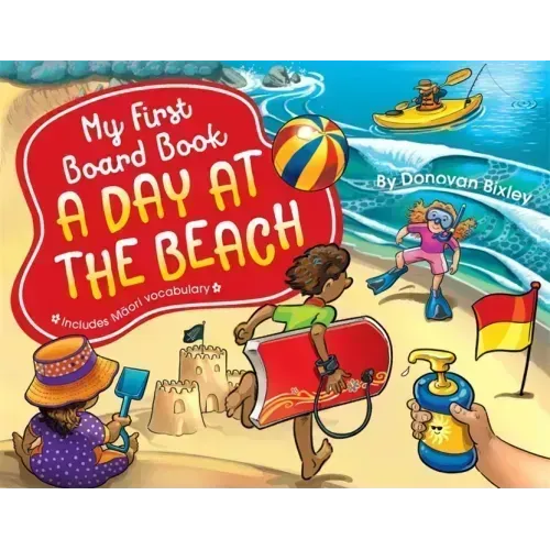 My First Board Book: A Day at the Beach