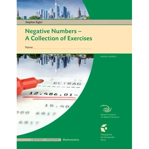 Negative Numbers: A Collections of Exercises for Students