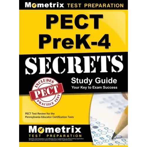 Pect Prek-4 Secrets Study Guide: Pect Test Review for the Pennsylvania Educator Certification Tests