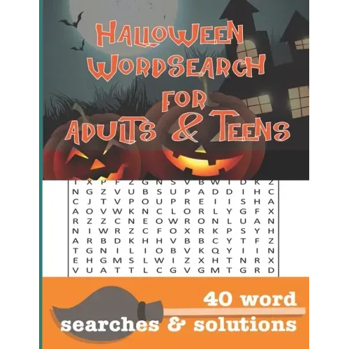 Halloween Wordsearch: For Adults and Teens