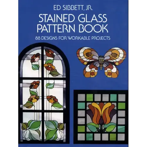 Stained Glass Pattern Book: 88 Designs for Workable Projects