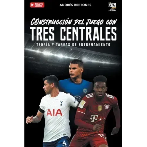 Construcción de juego con tres centrales: Teoría y tareas de entrenamiento