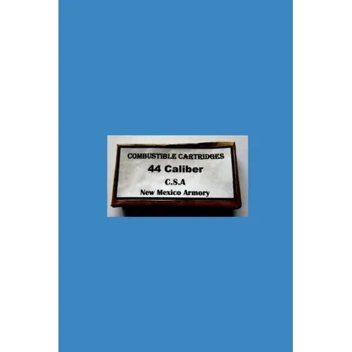 Combustible Paper Cartridges: for Black Powder Revolvers