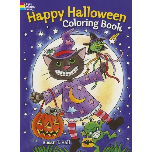 Happy Halloween Coloring Book