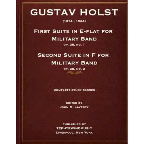Holst First Suite in E-flat and Second Suite in F Study Scores