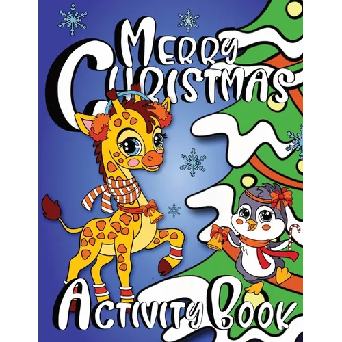 Merry Christmas Activity Book for Kids
