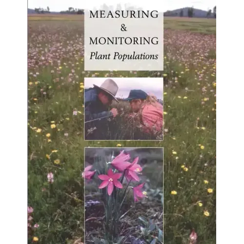 Measuring and Monitoring Plant Populations
