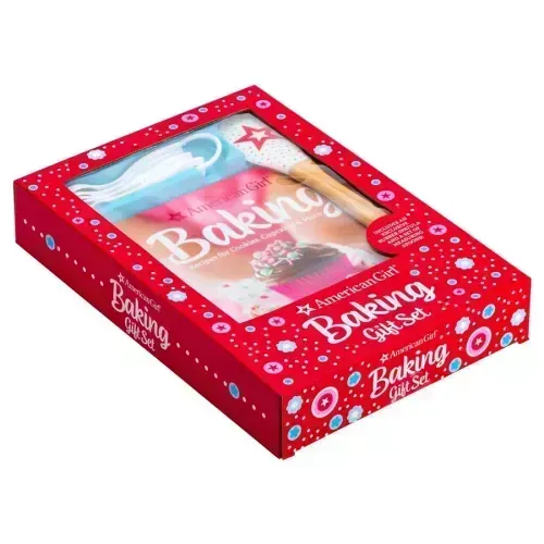 American Girl Baking Gift Set: Recipes for Cookies, Cupcakes & More (Kid's Cookbook, American Girl Doll)
