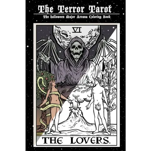 The Terror Tarot: The Halloween Major Arcana Coloring Book